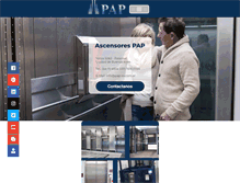 Tablet Screenshot of pap-sa.com.ar
